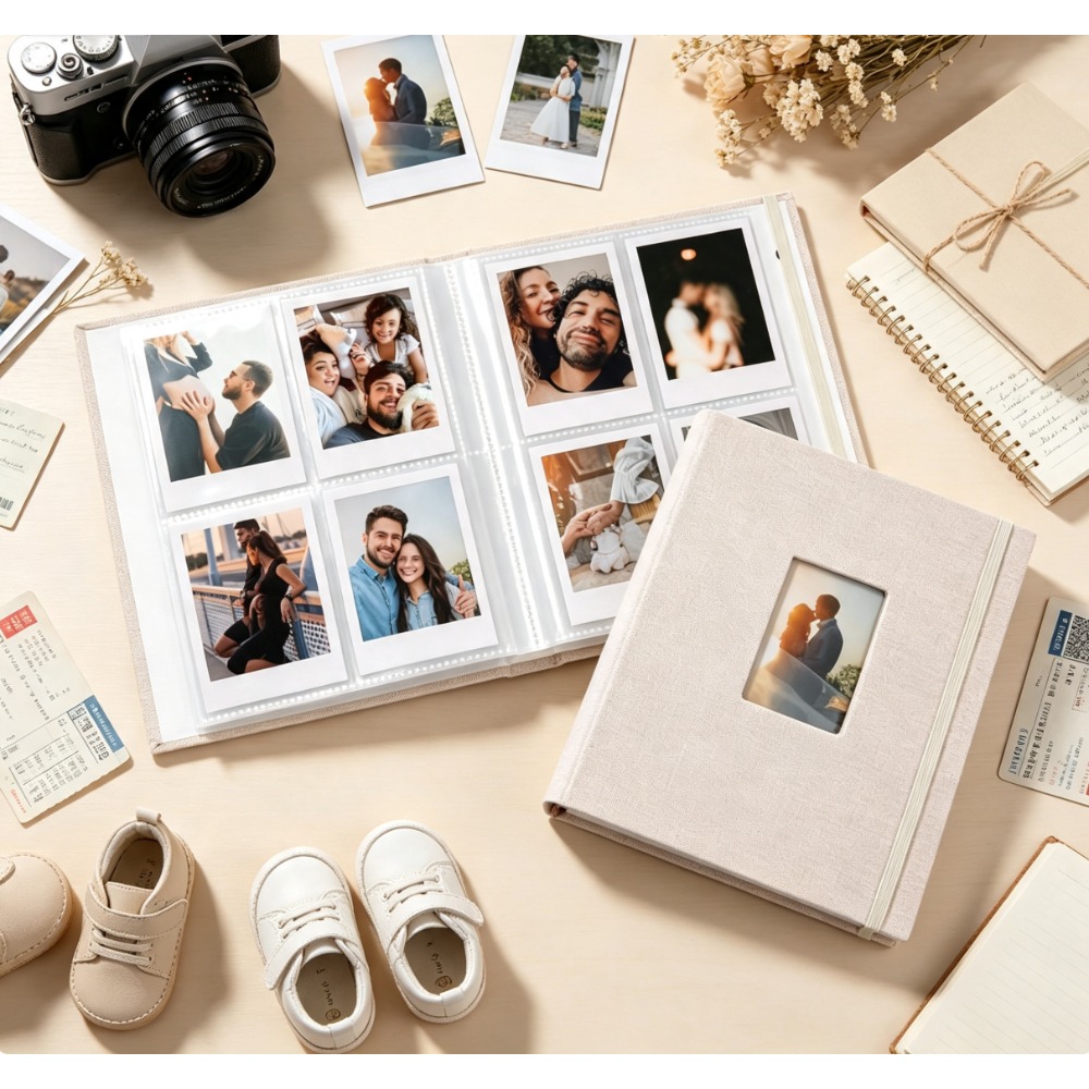 Commercial Book Printing Machines - Compact Linen Instant Photo Album Book,