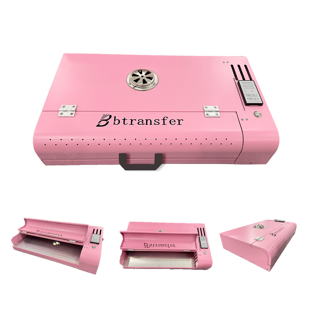 Commercial Book Printing Machines - Pink Bright Color DTF Oven Machine