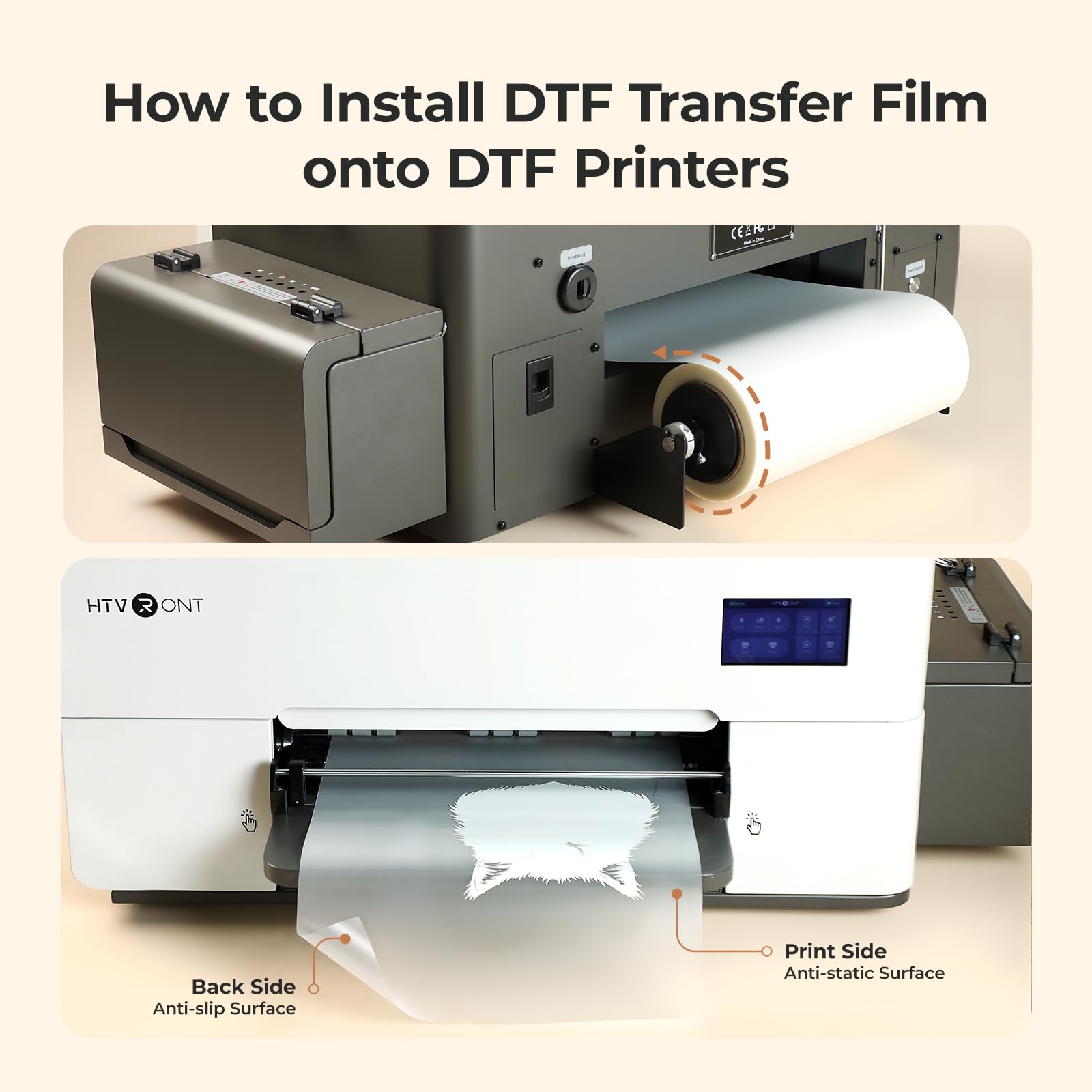 HTVRONT DTF Transfer Film Roll - Dtf Film Roll A3 review and price