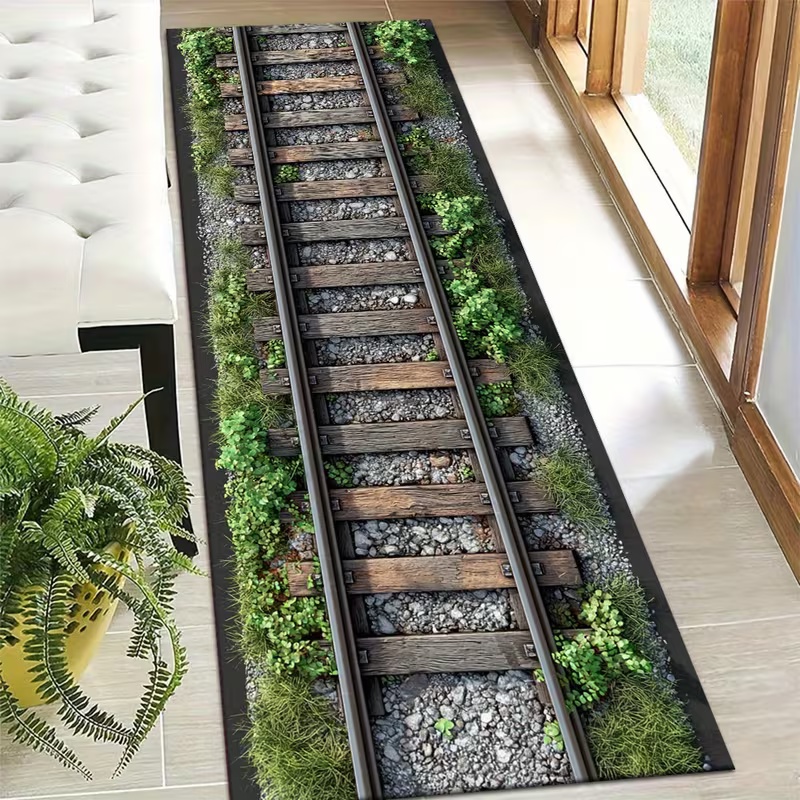 Track Runner Rug Green Space R - Commercial Road Printing review and price
