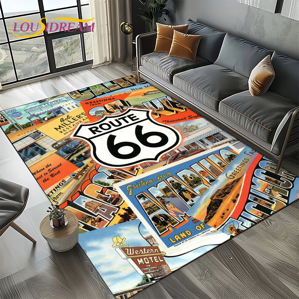 Route 66 Retro America Histori - Commercial Road Printing review and price