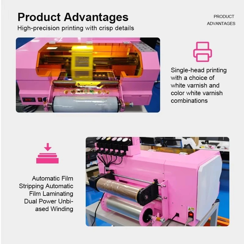 New Roll to Roll UV DTF Printe - Dtf Film Roll A3 review and price