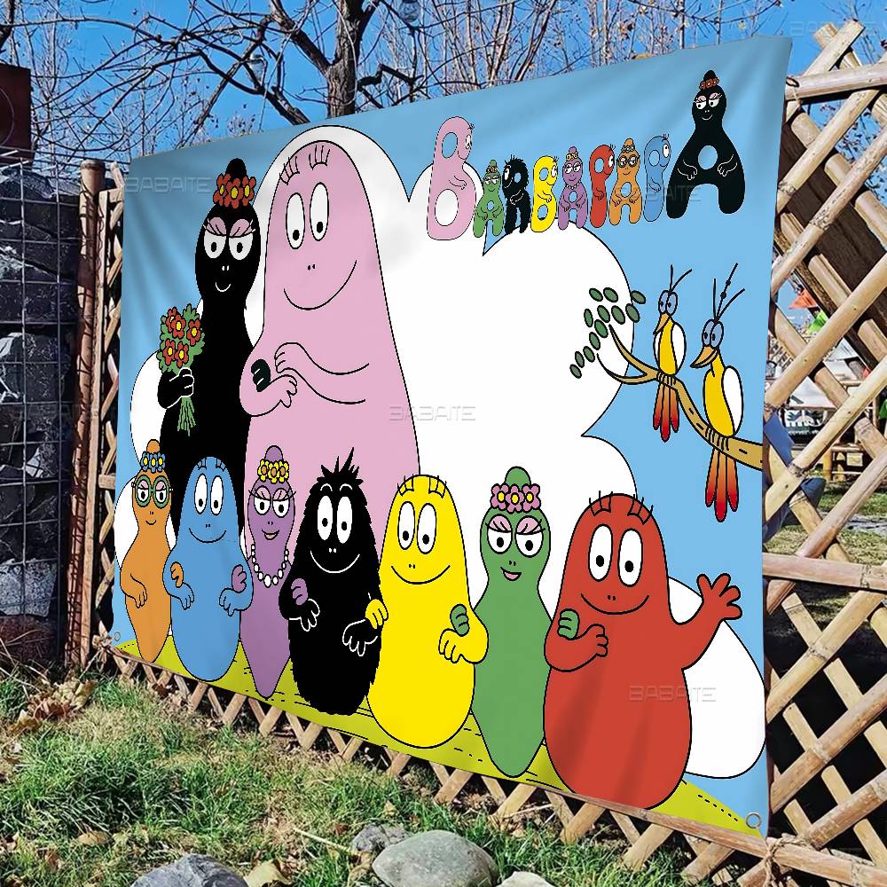Cute Cartoon Les Barbapapa Fam - Commercial Printing Companies Usa review and price